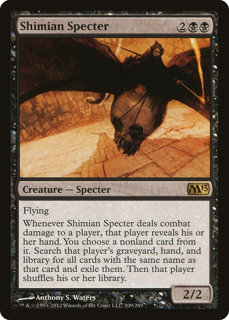 Shimian Specter — Magic 2013 — Magic: The Gathering