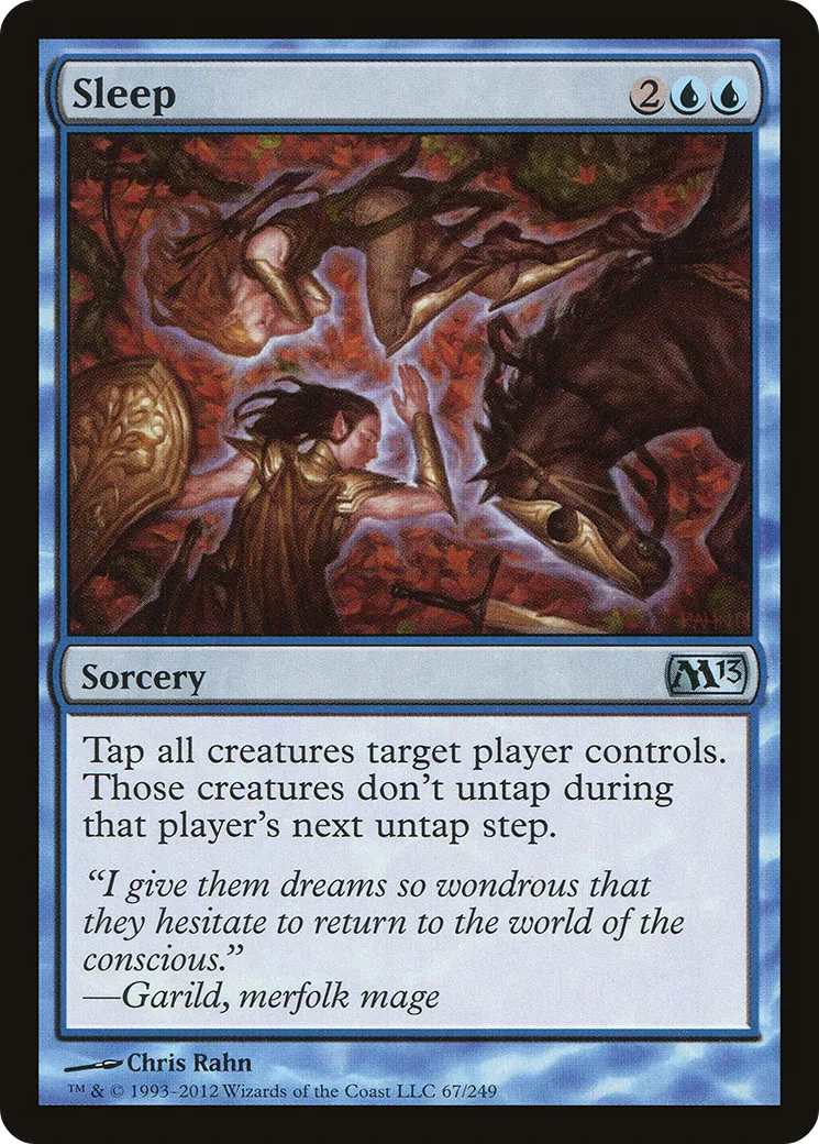 Sommeil — Magic 2013 — Magic: The Gathering