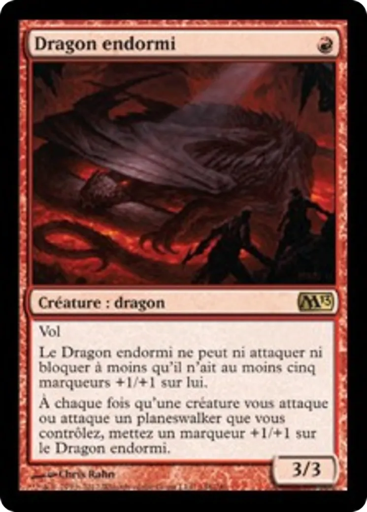 Dragon endormi — Magic 2013 — Magic: The Gathering