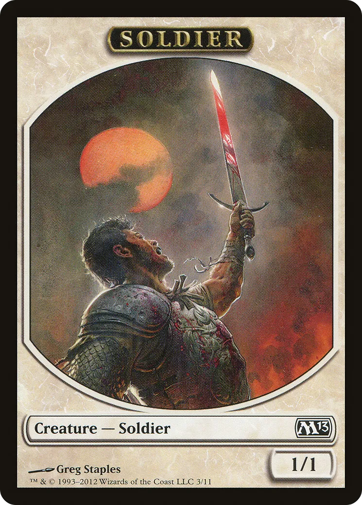 Soldier — Magic 2013 — Magic: The Gathering