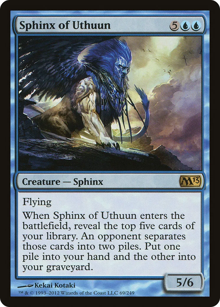 Sphinx d'Uthuün — Magic 2013 — Magic: The Gathering
