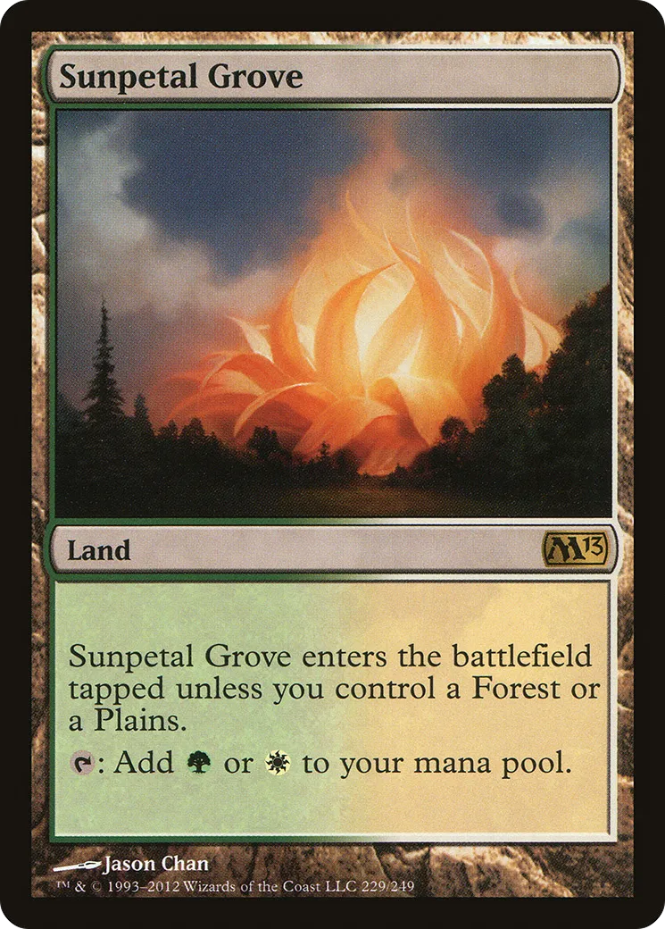 Bosquet de Solpétal — Magic 2013 — Magic: The Gathering