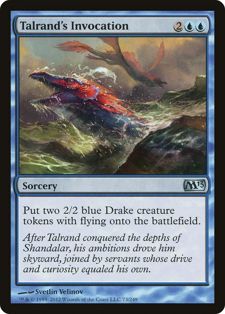 Invocation de Talrand — Magic 2013 — Magic: The Gathering