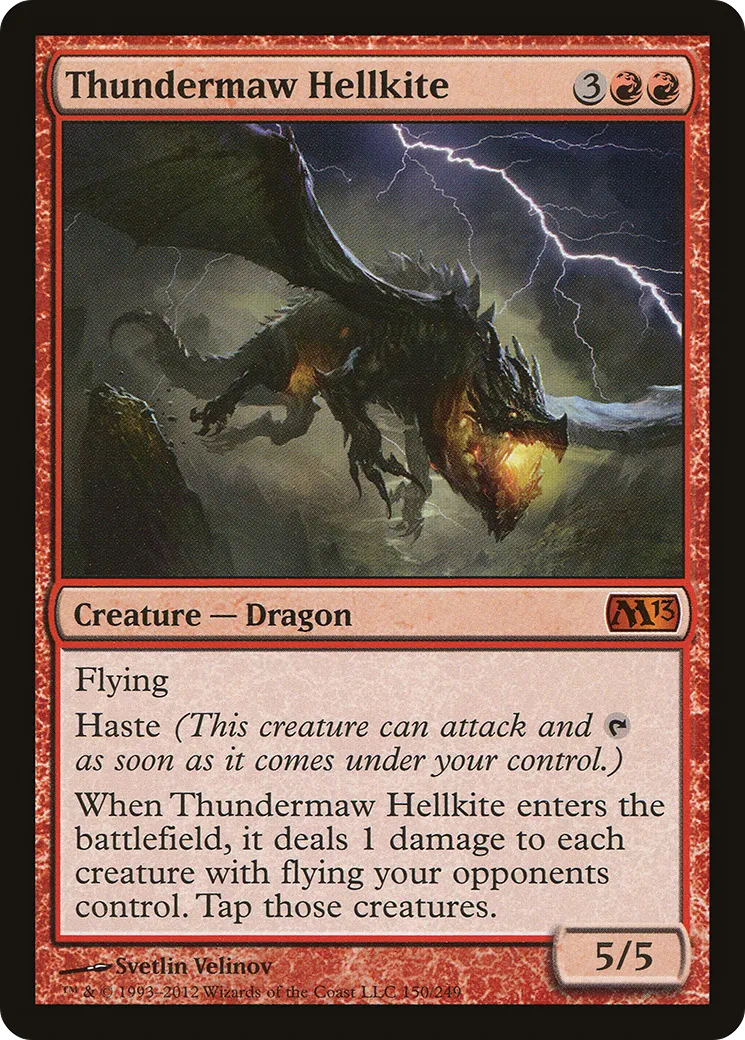Escouflenfer foudregueule — Magic 2013 — Magic: The Gathering