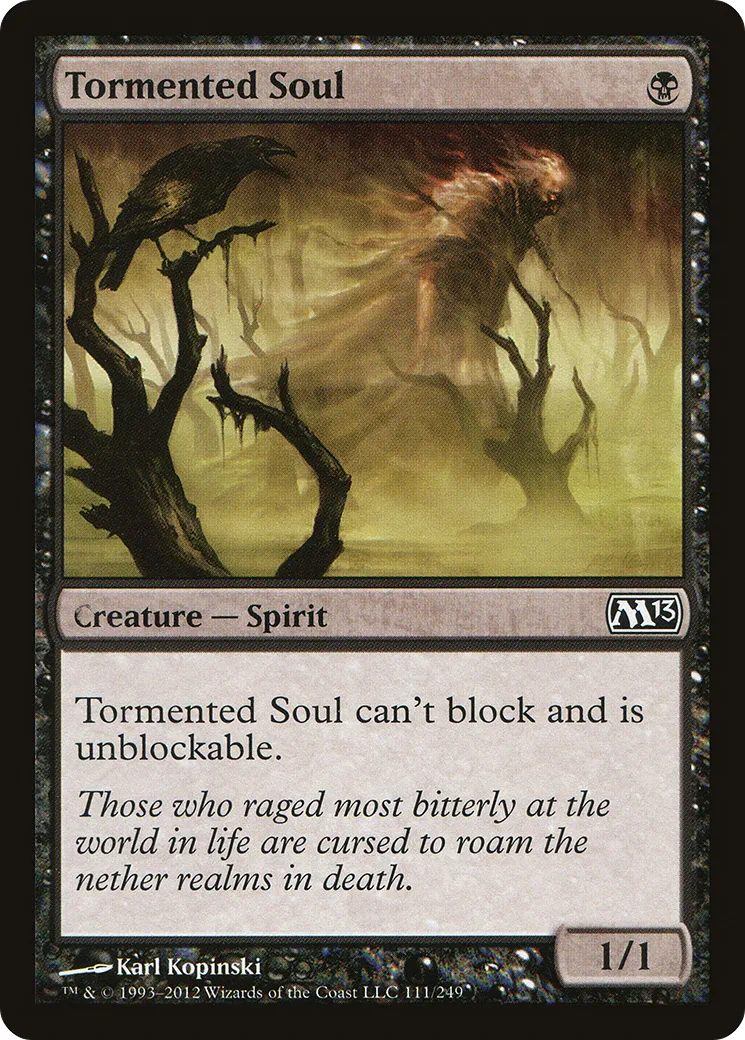 Âme tourmentée — Magic 2013 — Magic: The Gathering