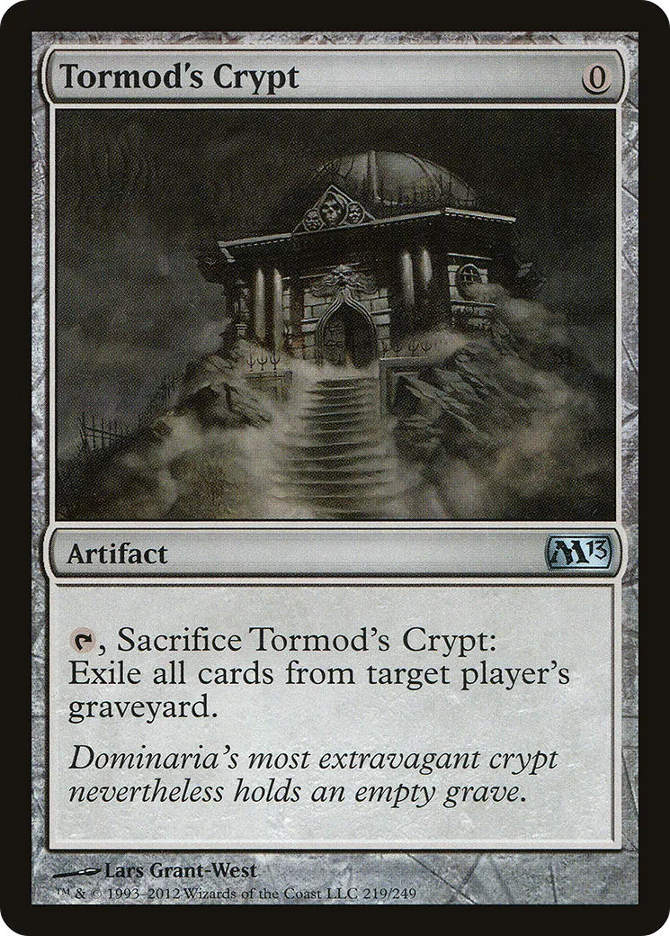 Crypte de Tormod — Magic 2013 — Magic: The Gathering