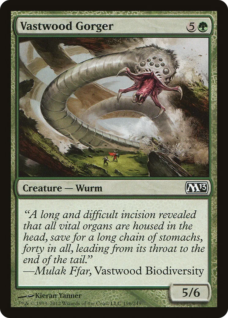 Vastwood Gorger — Magic 2013 — Magic: The Gathering