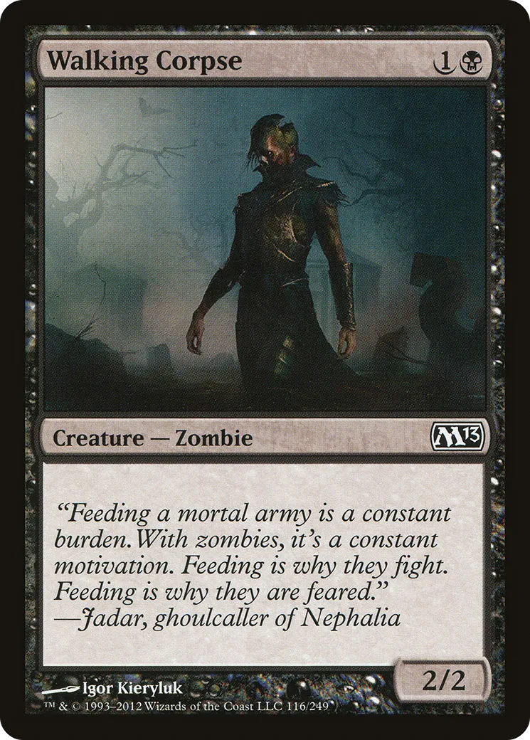 Cadavre ambulant — Magic 2013 — Magic: The Gathering