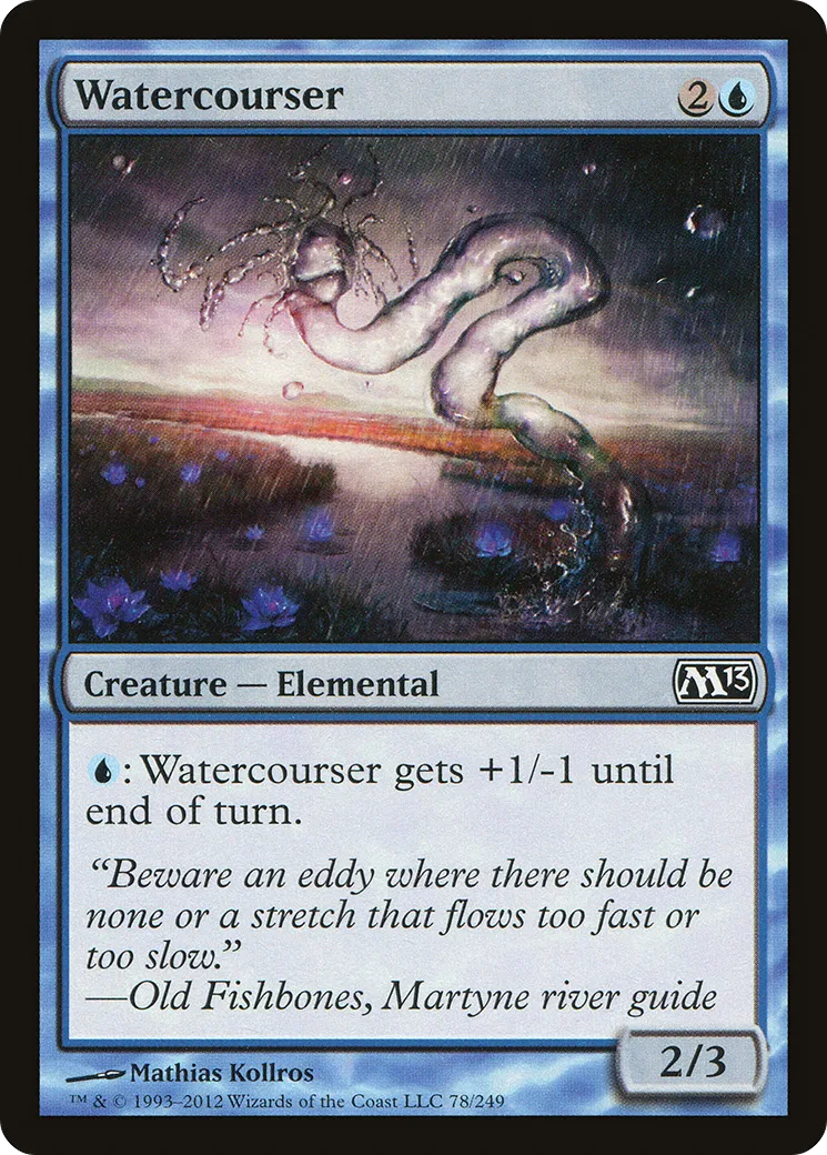 Watercourser — Magic 2013 — Magic: The Gathering