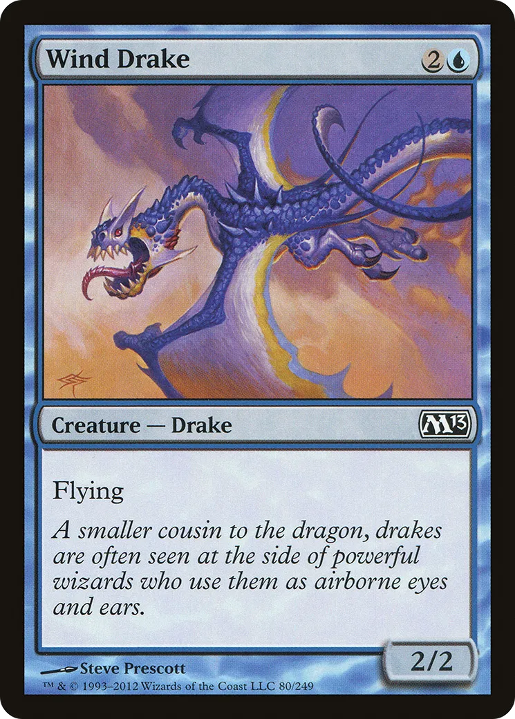 Wind Drake — Magic 2013 — Magic: The Gathering