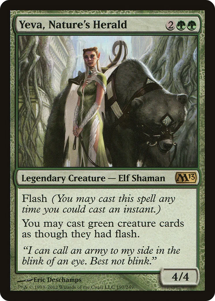 Yeva, Nature's Herald — Magic 2013 — Magic: The Gathering