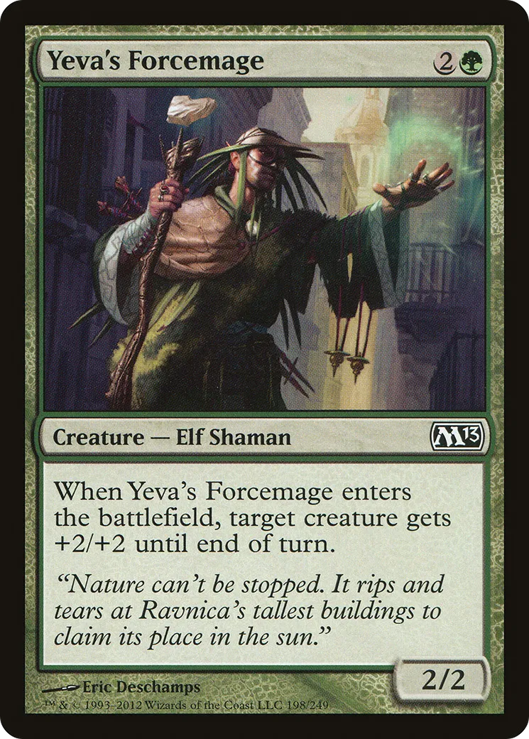 Mageforce de Yeva — Magic 2013 — Magic: The Gathering