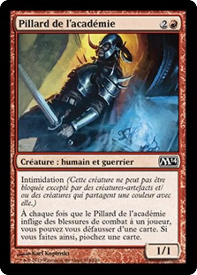 Pillard de l'académie — Magic 2014 — Magic: The Gathering