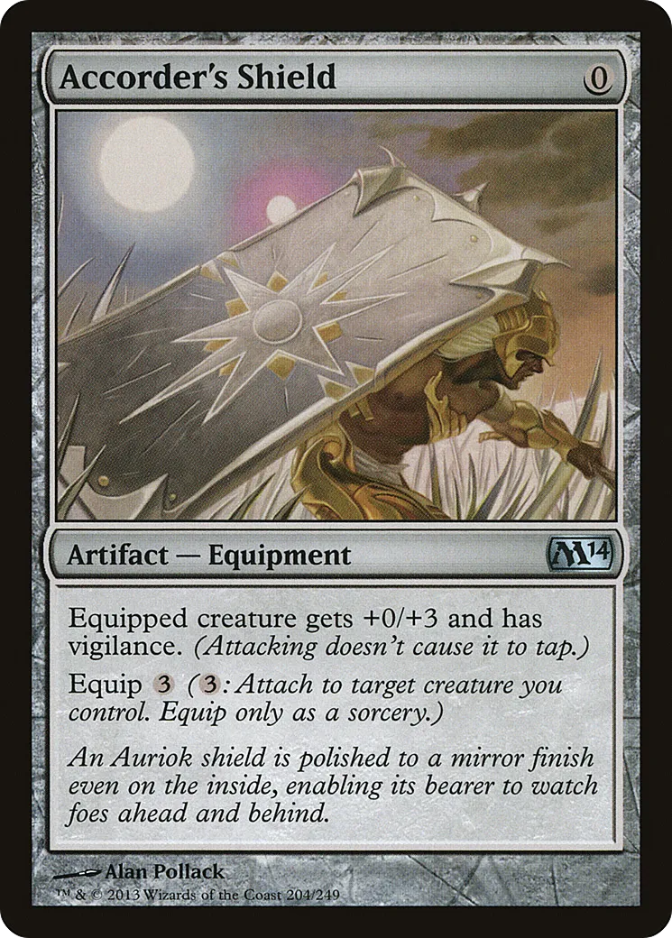 Bouclier de l'Accordeur — Magic 2014 — Magic: The Gathering