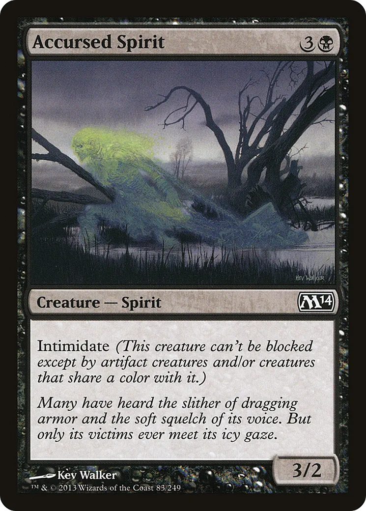 Esprit maudit — Magic 2014 — Magic: The Gathering