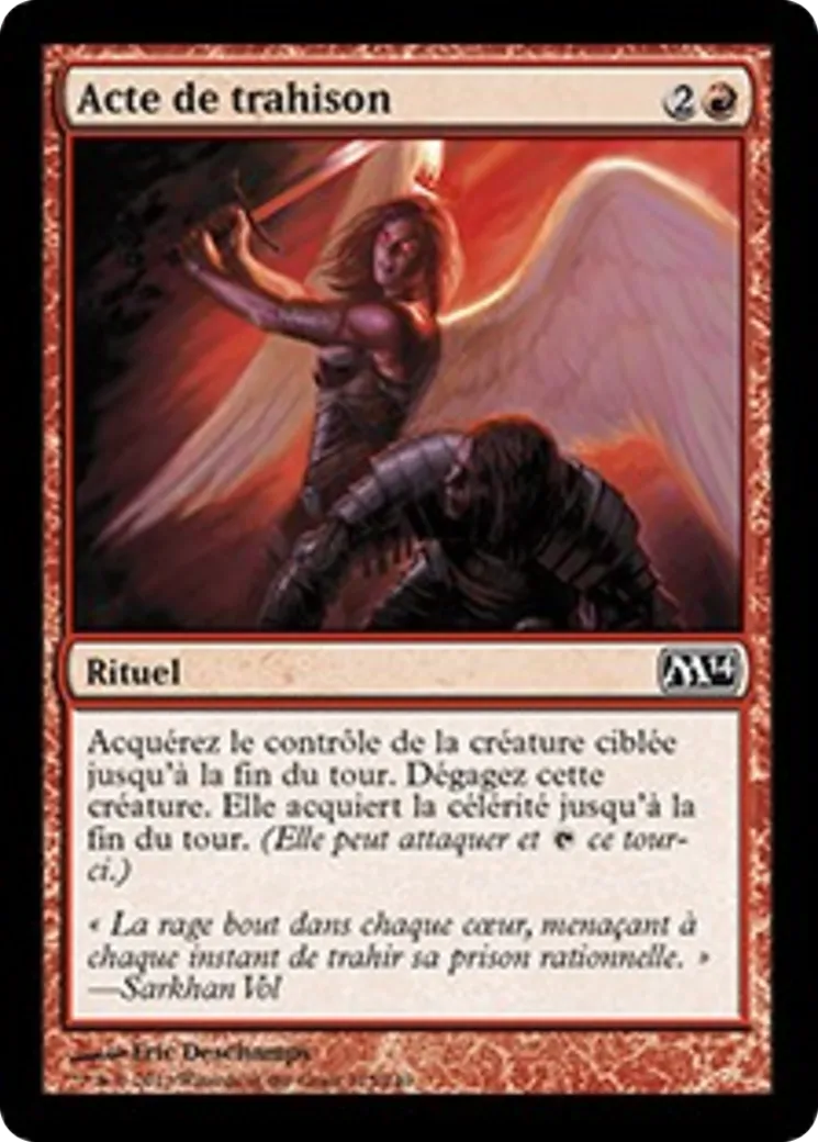 Acte de trahison — Magic 2014 — Magic: The Gathering