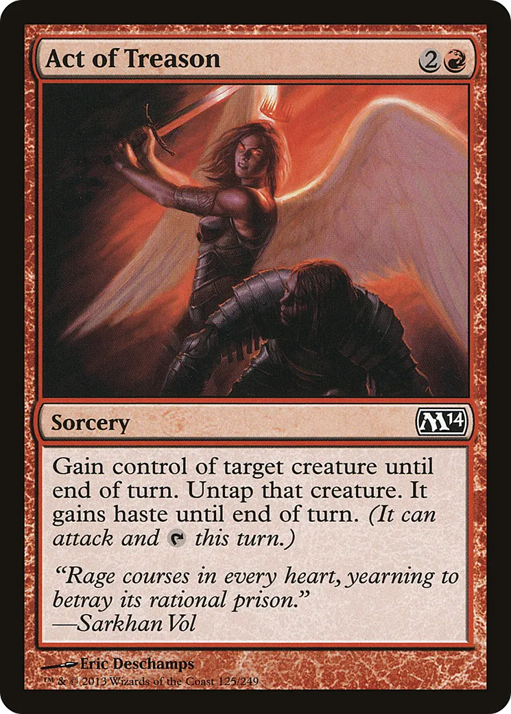 Acte de trahison — Magic 2014 — Magic: The Gathering