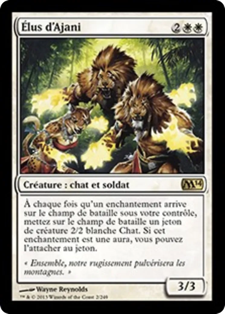 Élus d'Ajani — Magic 2014 — Magic: The Gathering