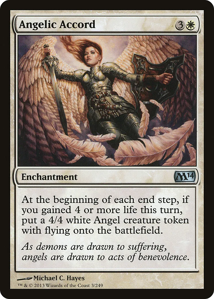 Angelic Accord — Magic 2014 — Magic: The Gathering