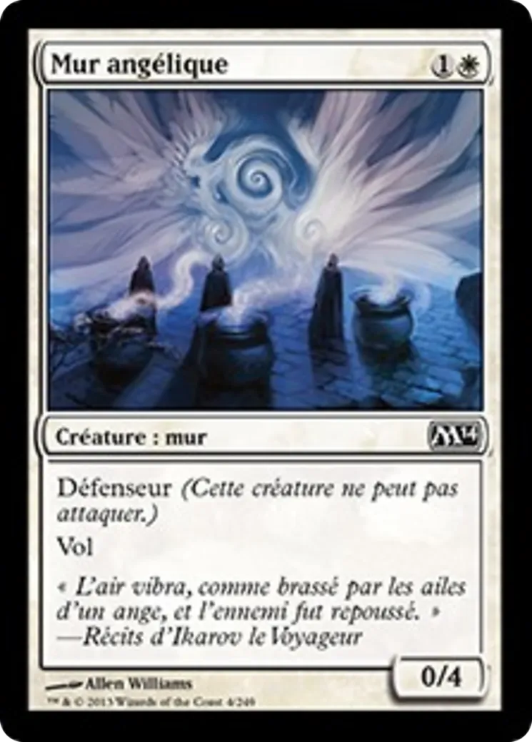 Mur angélique from Magic 2014 - Magic: The Gathering