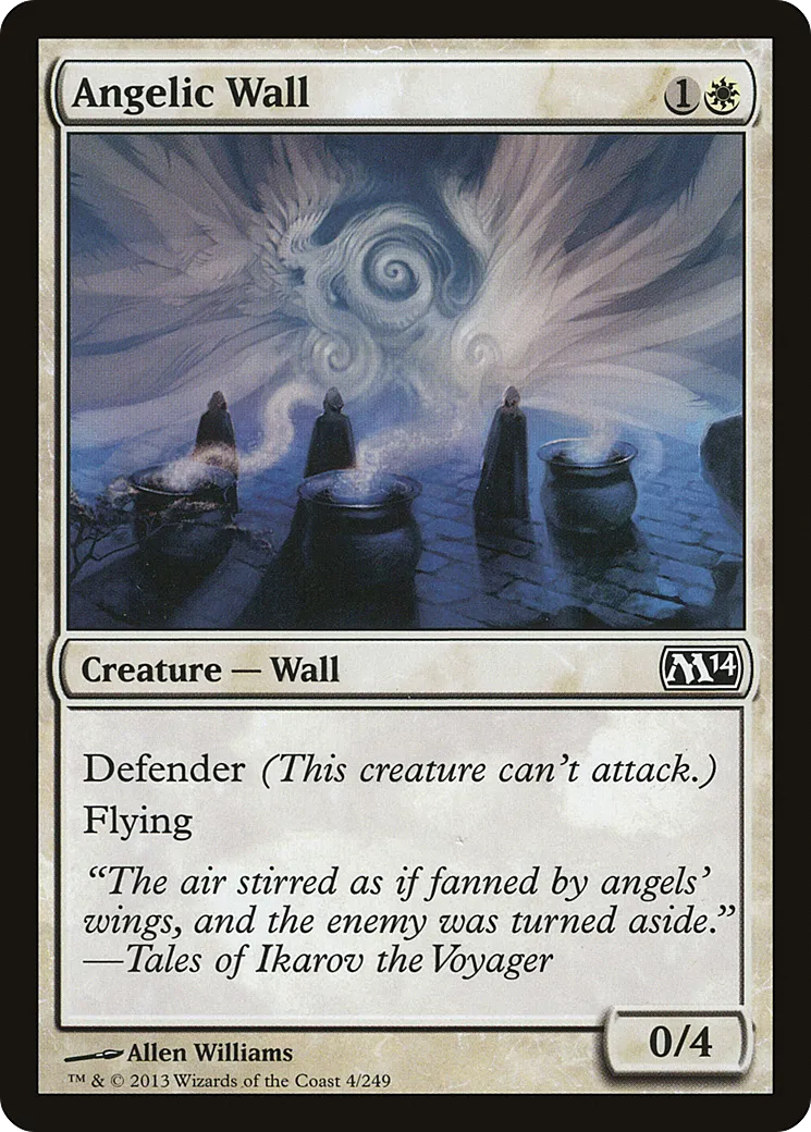 Mur angélique — Magic 2014 — Magic: The Gathering