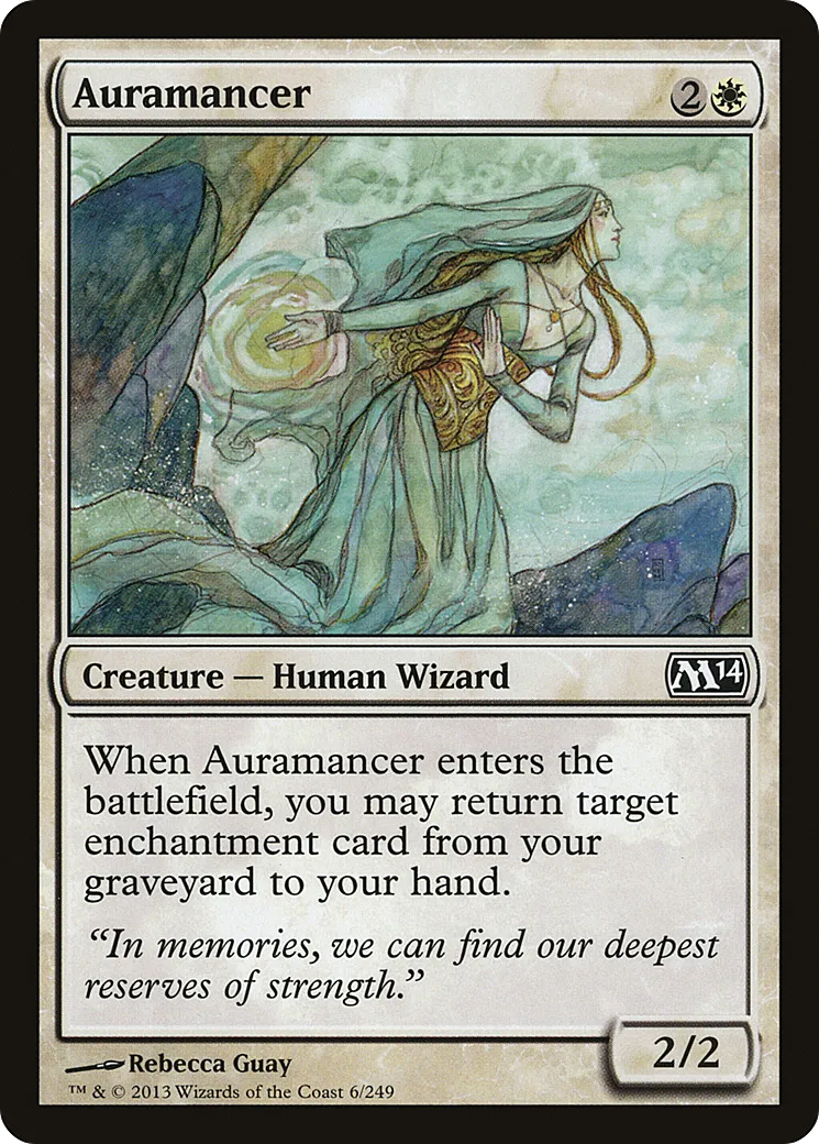 Auramancer — Magic 2014 — Magic: The Gathering