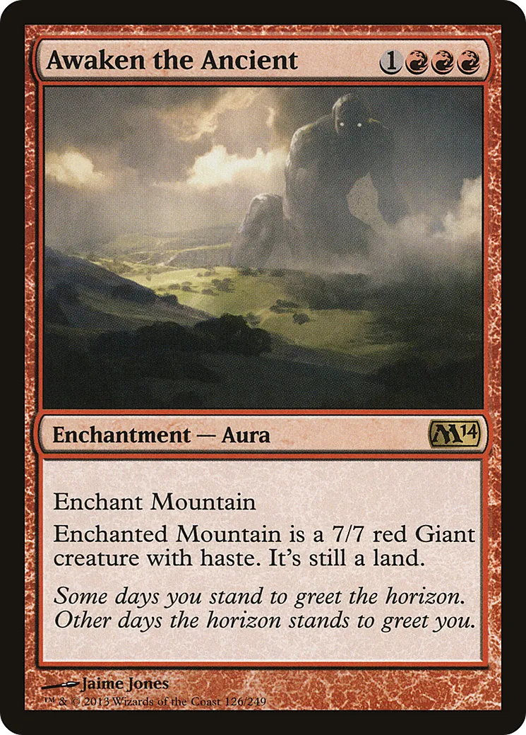 Éveiller l'Ancêtre — Magic 2014 — Magic: The Gathering