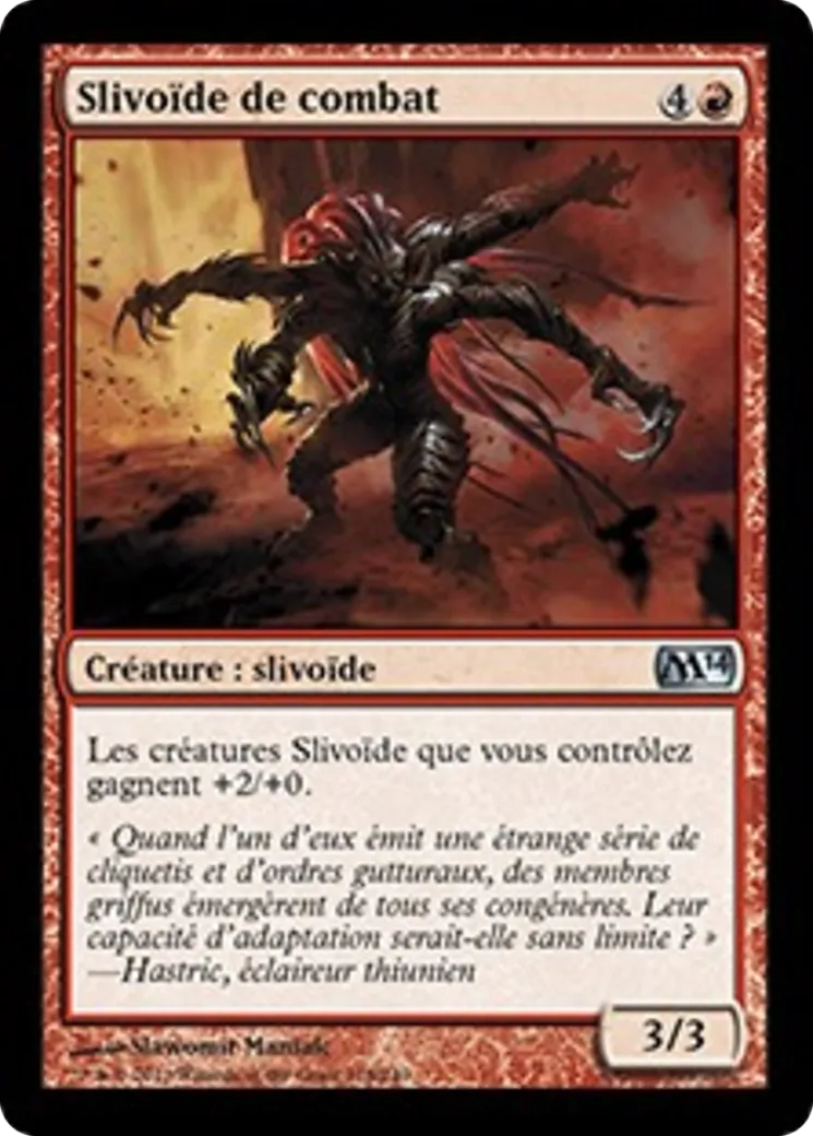 Slivoïde de combat — Magic 2014 — Magic: The Gathering
