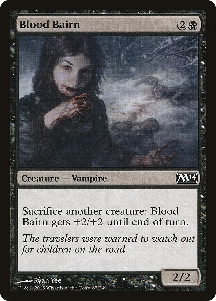 Blood Bairn — Magic 2014 — Magic: The Gathering