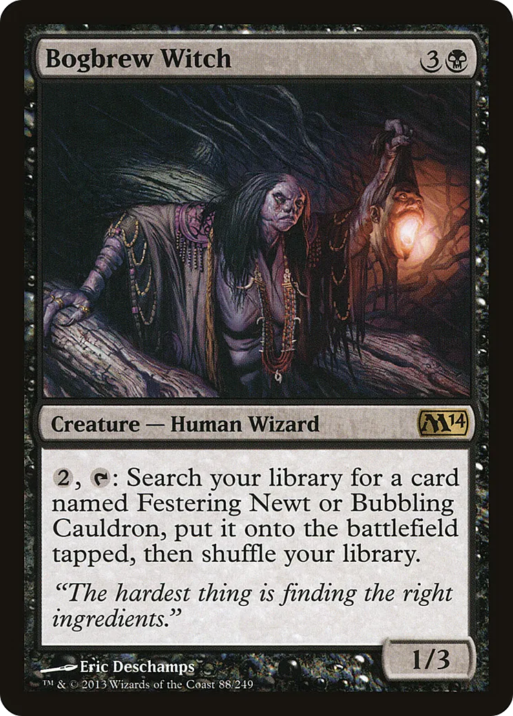 Bogbrew Witch — Magic 2014 — Magic: The Gathering