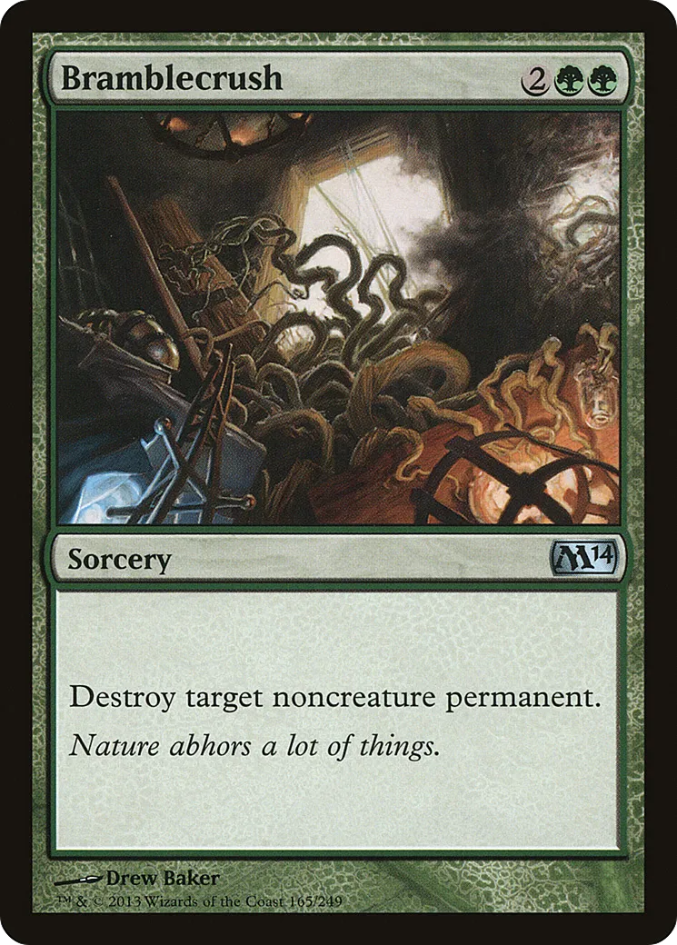 Bramblecrush — Magic 2014 — Magic: The Gathering
