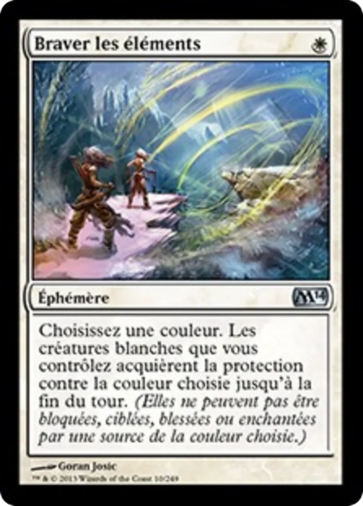 Braver les éléments — Magic 2014 — Magic: The Gathering