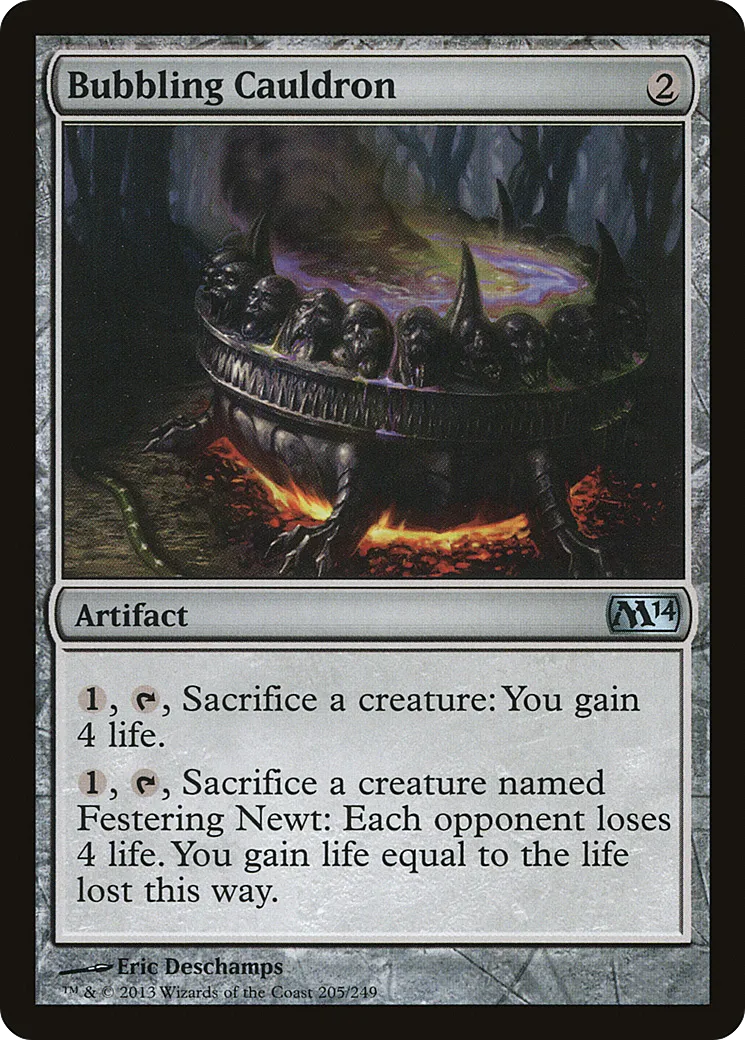 Bubbling Cauldron — Magic 2014 — Magic: The Gathering