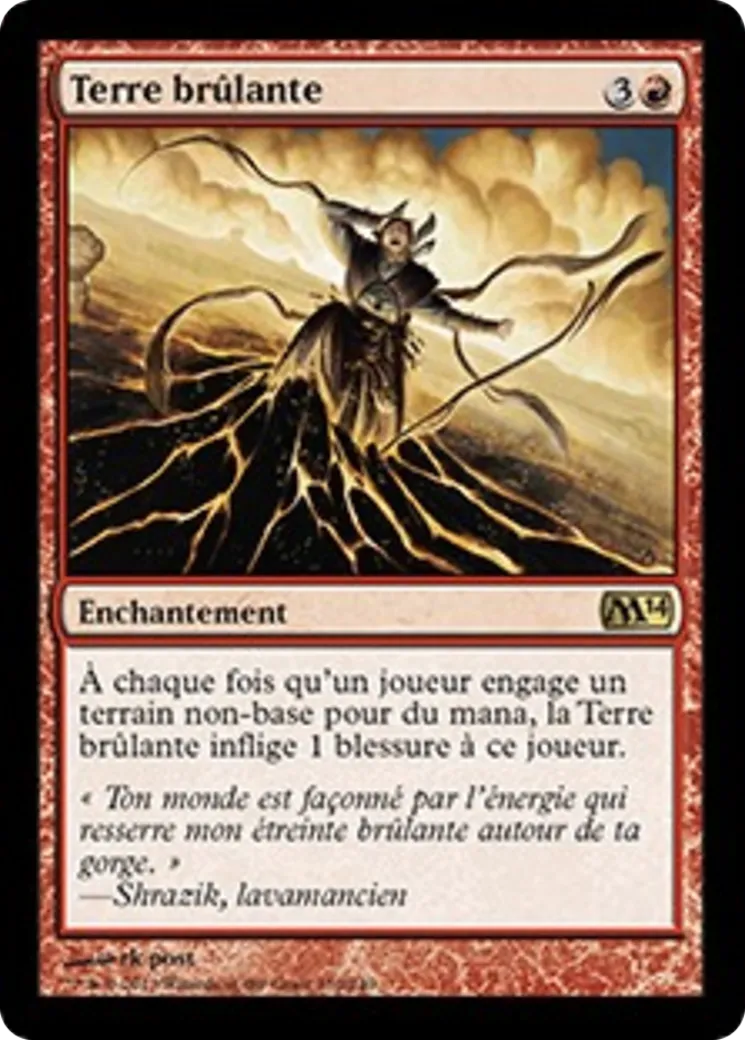 Terre brûlante — Magic 2014 — Magic: The Gathering