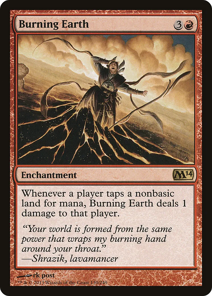 Burning Earth — Magic 2014 — Magic: The Gathering