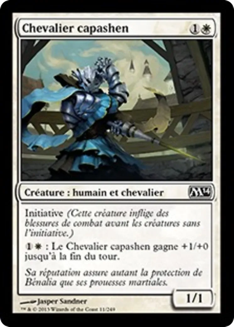 Chevalier capashen — Magic 2014 — Magic: The Gathering