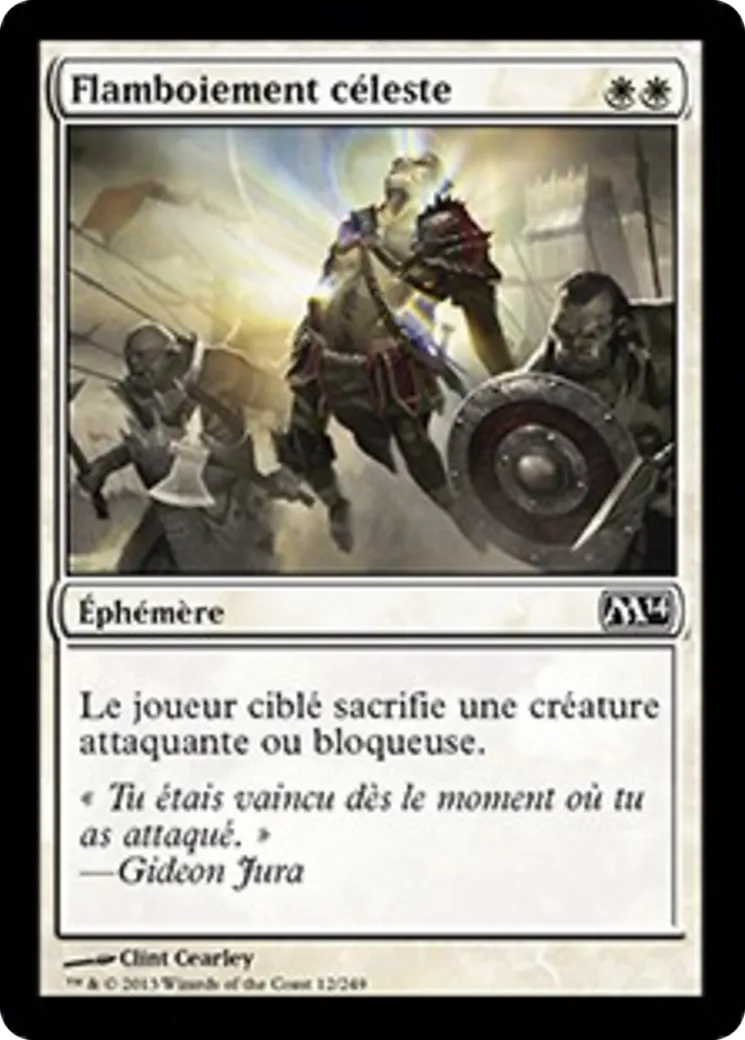 Flamboiement céleste — Magic 2014 — Magic: The Gathering