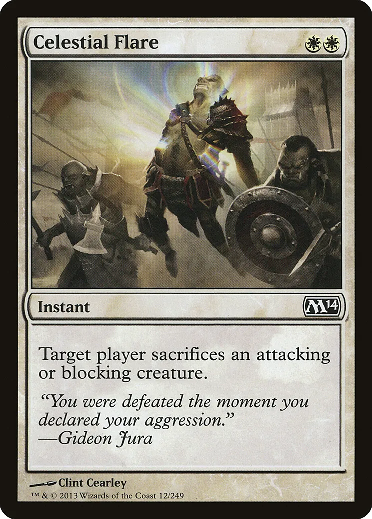 Flamboiement céleste — Magic 2014 — Magic: The Gathering