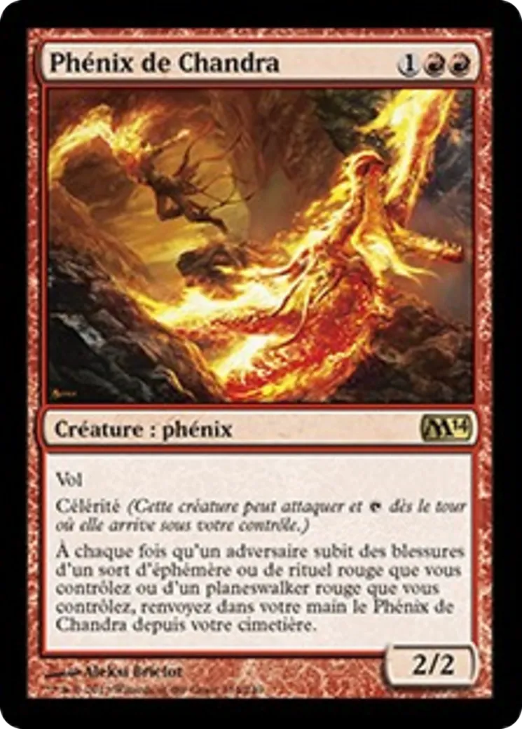 Phénix de Chandra — Magic 2014 — Magic: The Gathering