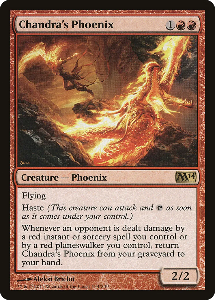 Chandra's Phoenix — Magic 2014 — Magic: The Gathering
