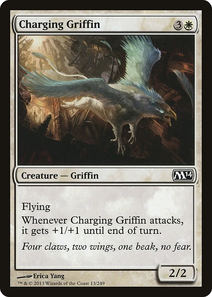 Charging Griffin — Magic 2014 — Magic: The Gathering