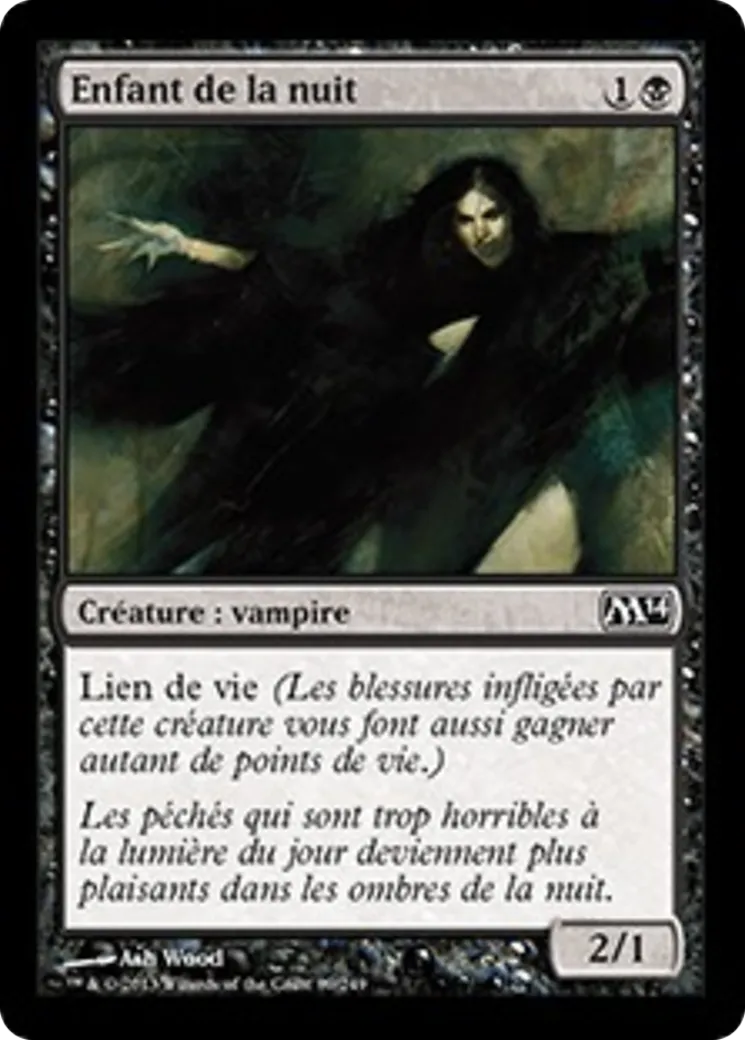 Enfant de la nuit — Magic 2014 — Magic: The Gathering