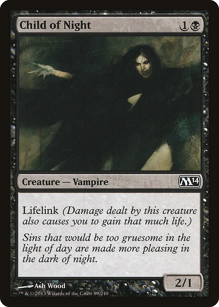 Child of Night — Magic 2014 — Magic: The Gathering
