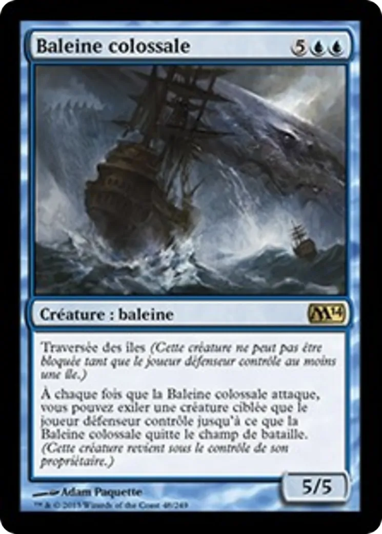 Baleine colossale — Magic 2014 — Magic: The Gathering