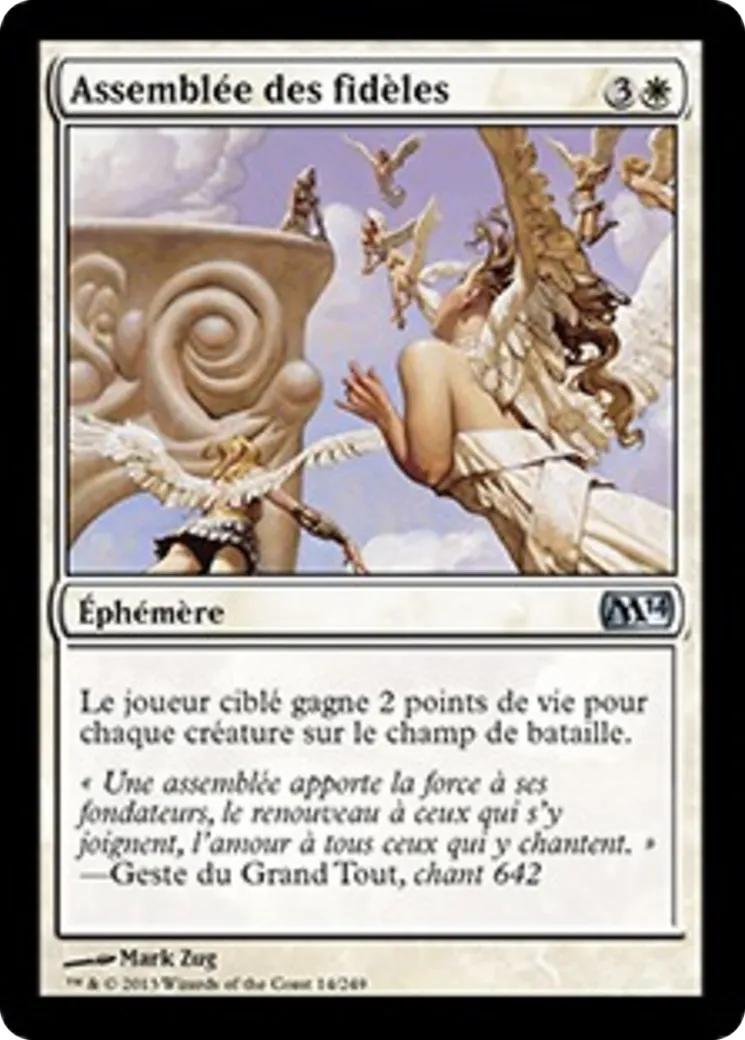 Assemblée des fidèles — Magic 2014 — Magic: The Gathering