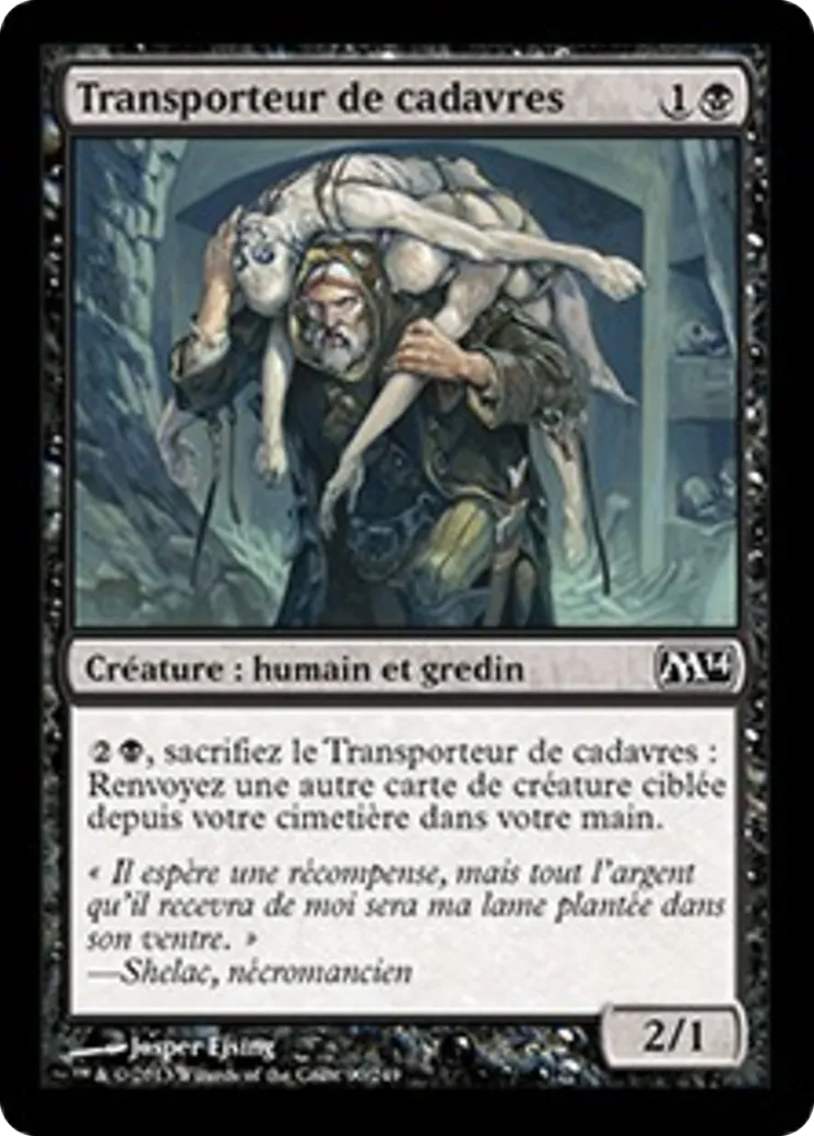 Transporteur de cadavres — Magic 2014 — Magic: The Gathering