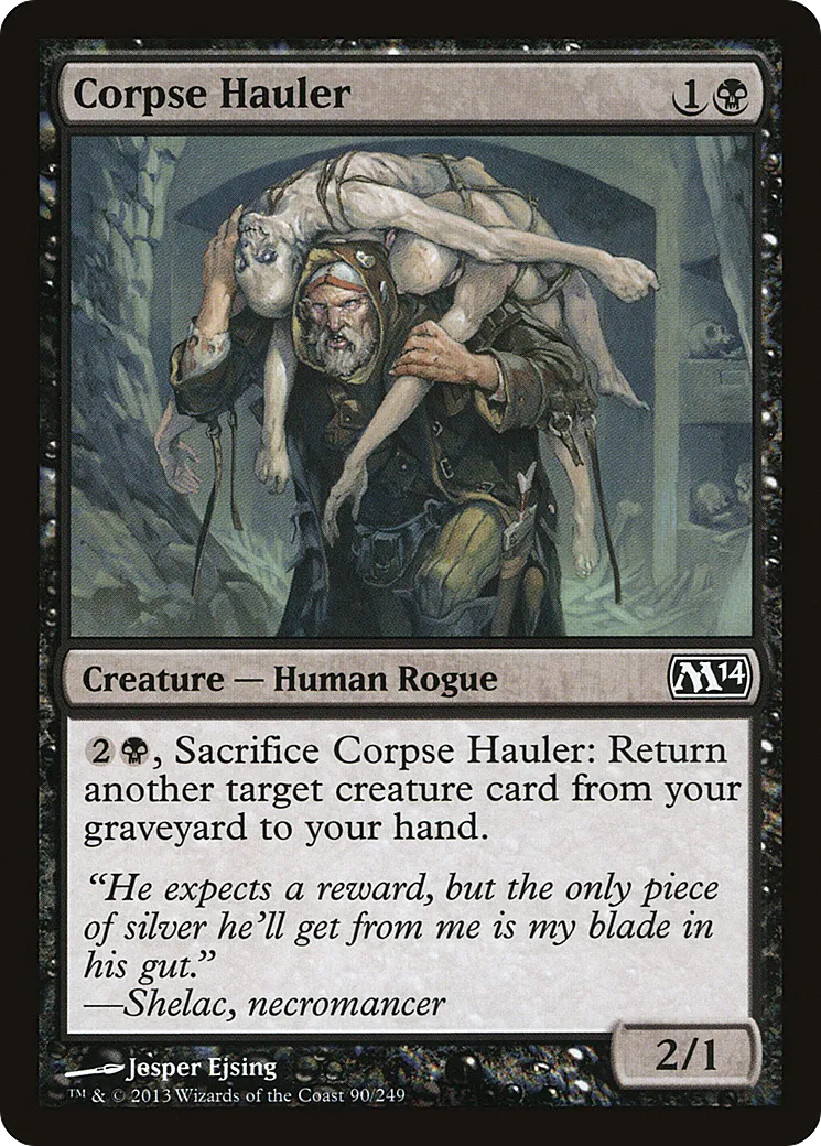 Corpse Hauler — Magic 2014 — Magic: The Gathering
