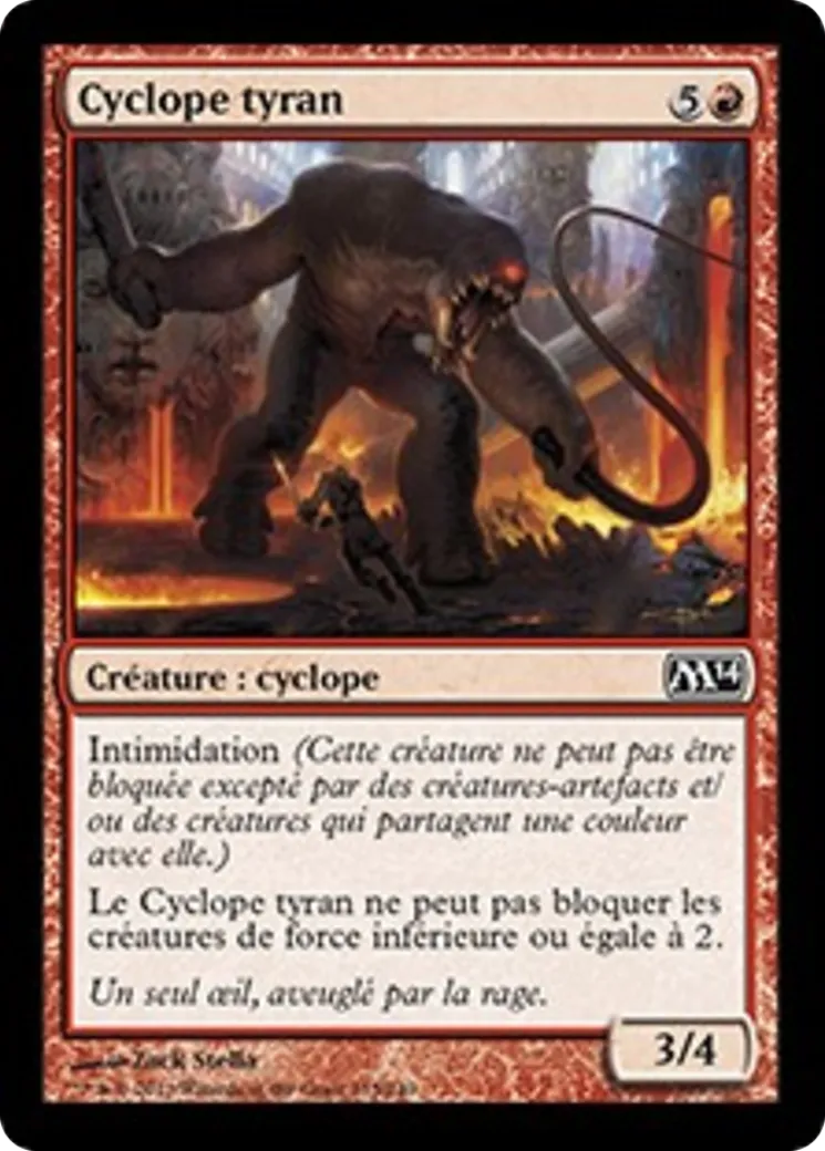 Cyclope tyran — Magic 2014 — Magic: The Gathering