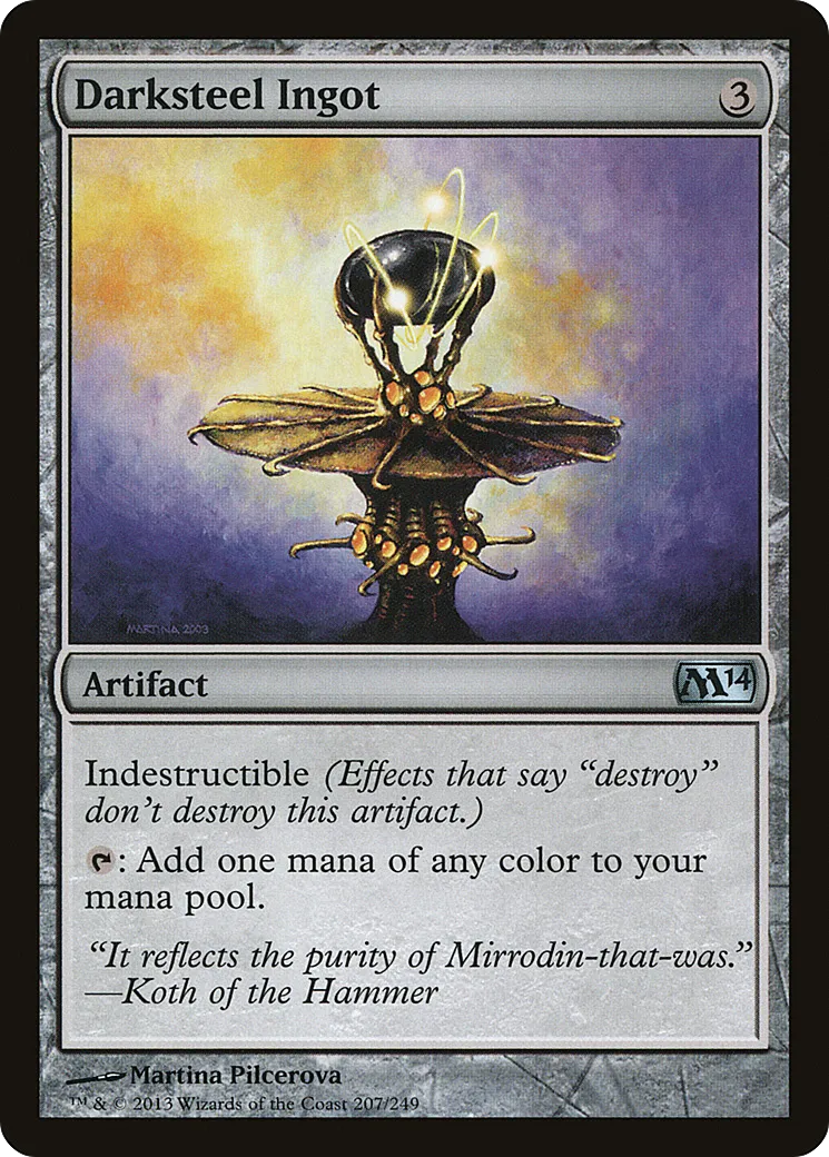 Darksteel Ingot — Magic 2014 — Magic: The Gathering