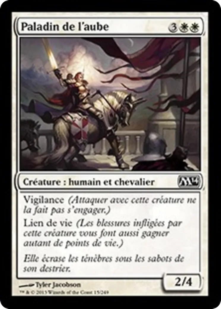 Paladin de l'aube — Magic 2014 — Magic: The Gathering